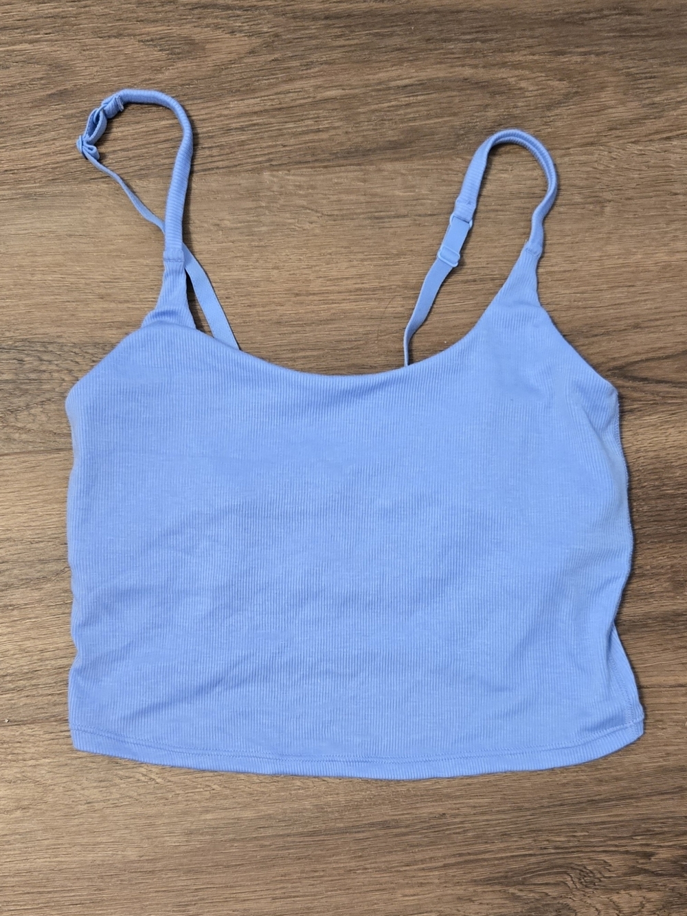 Old Navy Light Blue Ribbed Brami